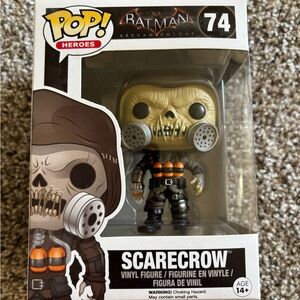 Funko Batman Arkham Knight Scarecrow Figure with Orange Accents